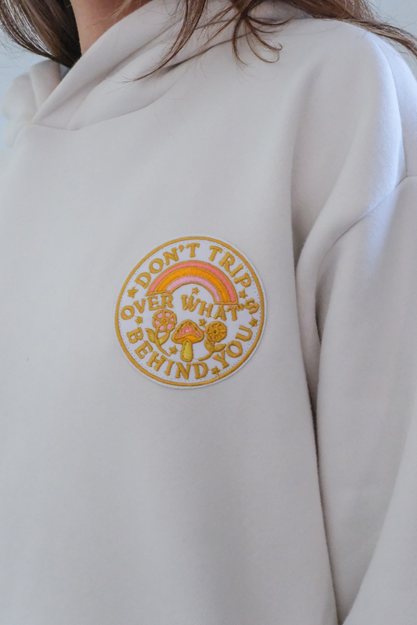 Patchwork Hoodie - YOU GOT THIS