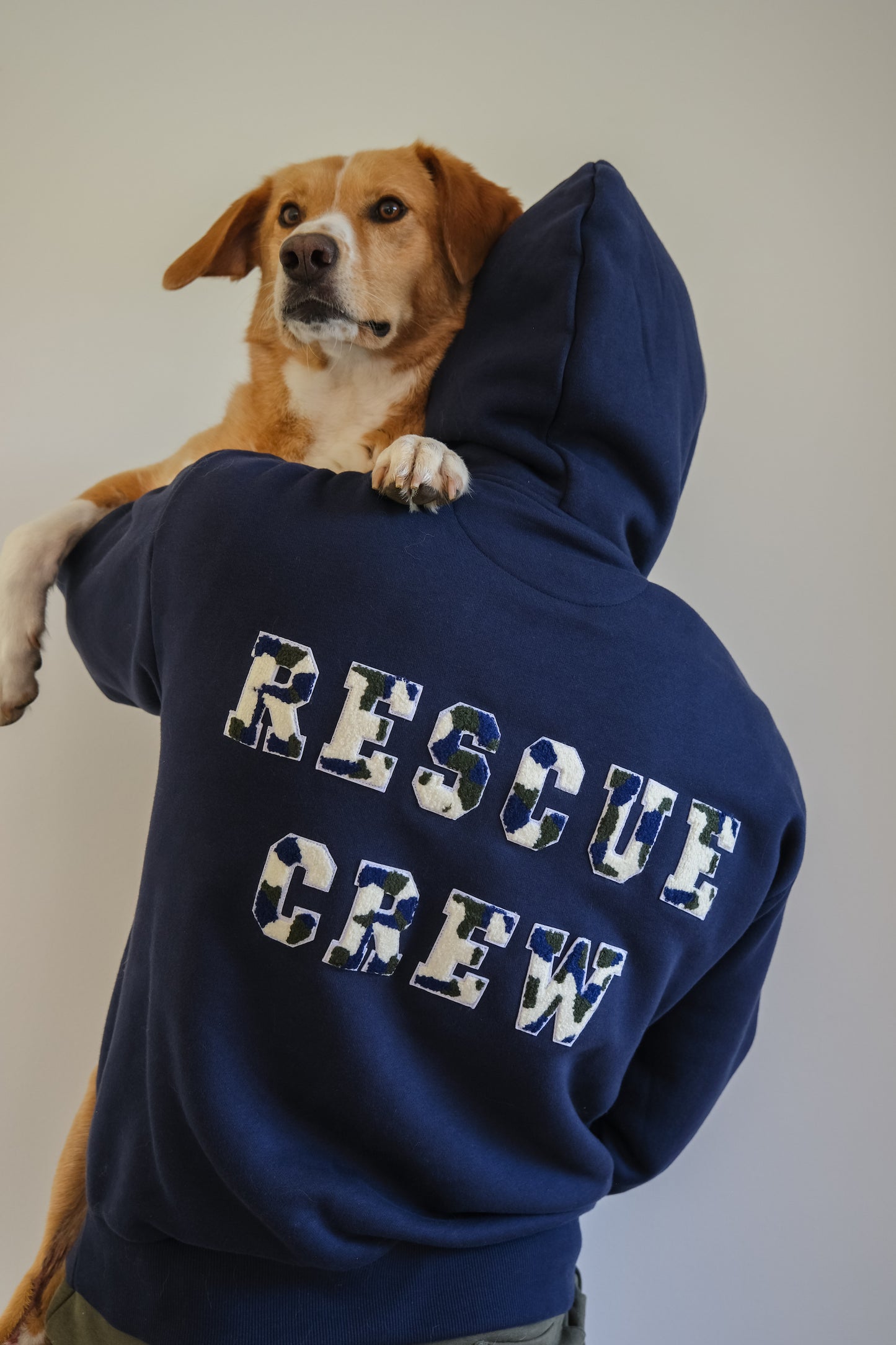 Patchwork Hoodie - RESCUE CREW