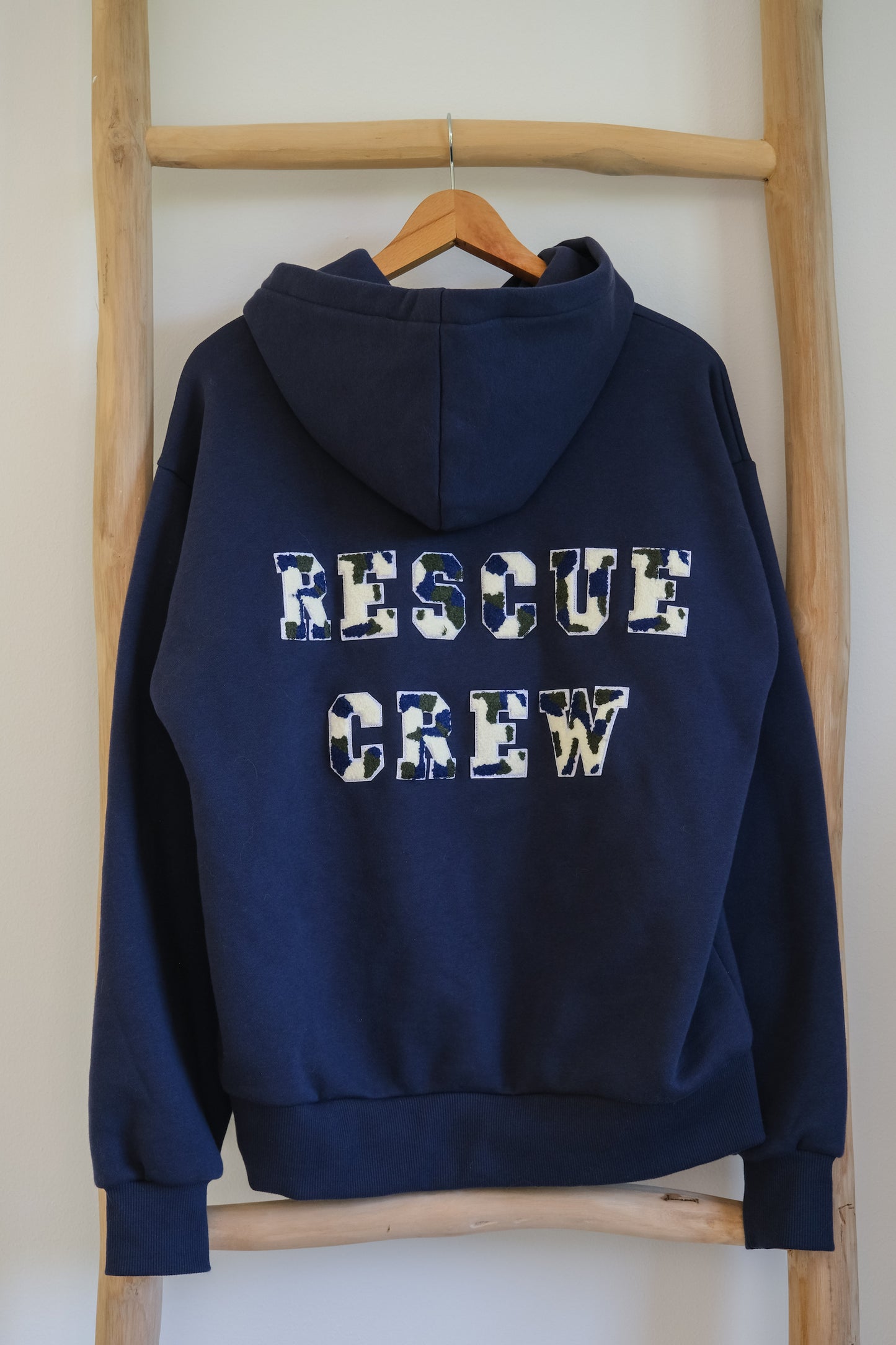 Patchwork Hoodie - RESCUE CREW