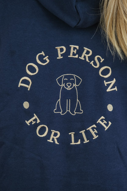 Hoodie "DOG PERSON FOR LIFE", Unisex