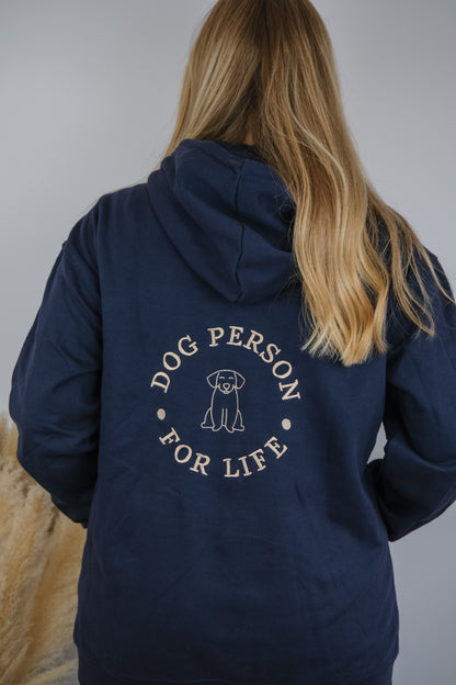 Hoodie "DOG PERSON FOR LIFE", Unisex