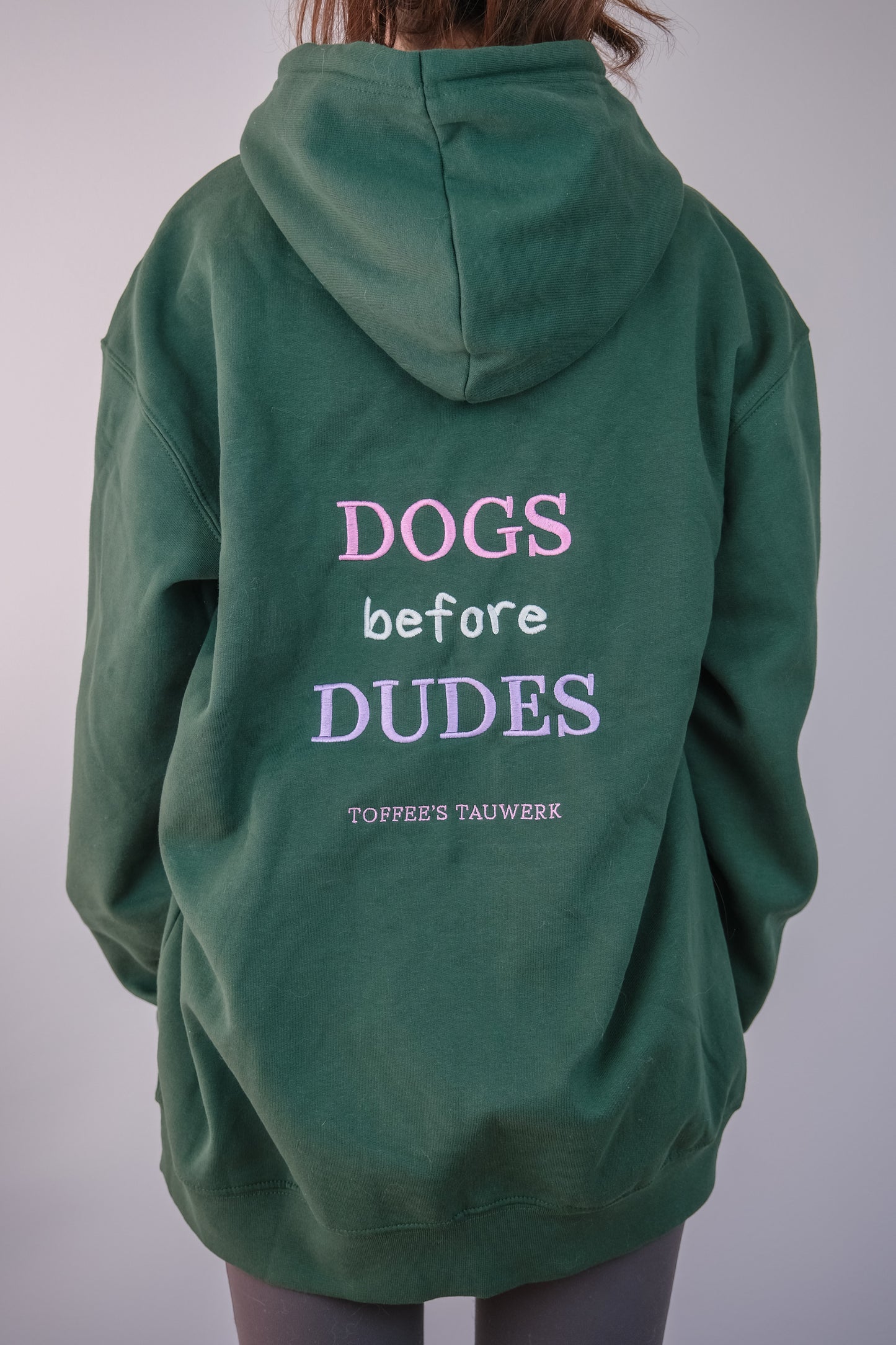 Hoodie "DOGS BEFORE DUDES", Unisex
