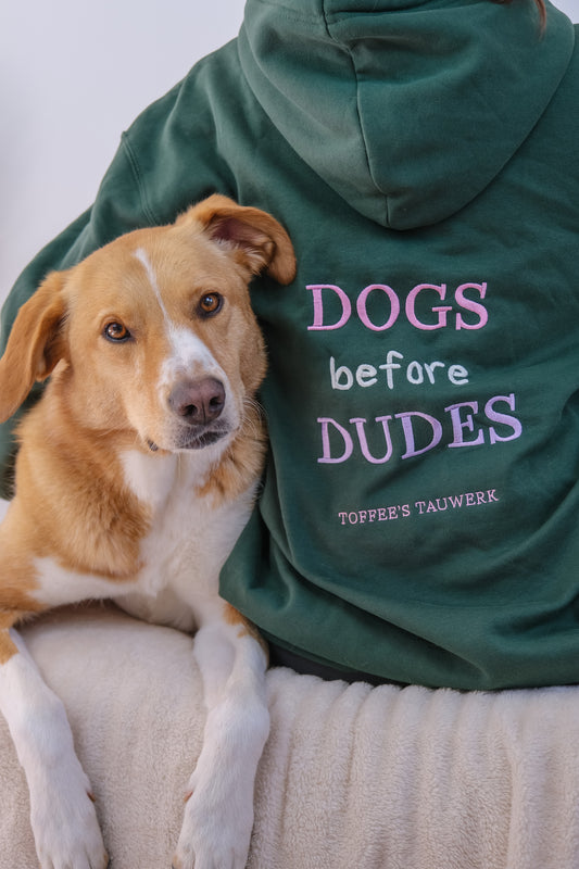 Hoodie "DOGS BEFORE DUDES", Unisex