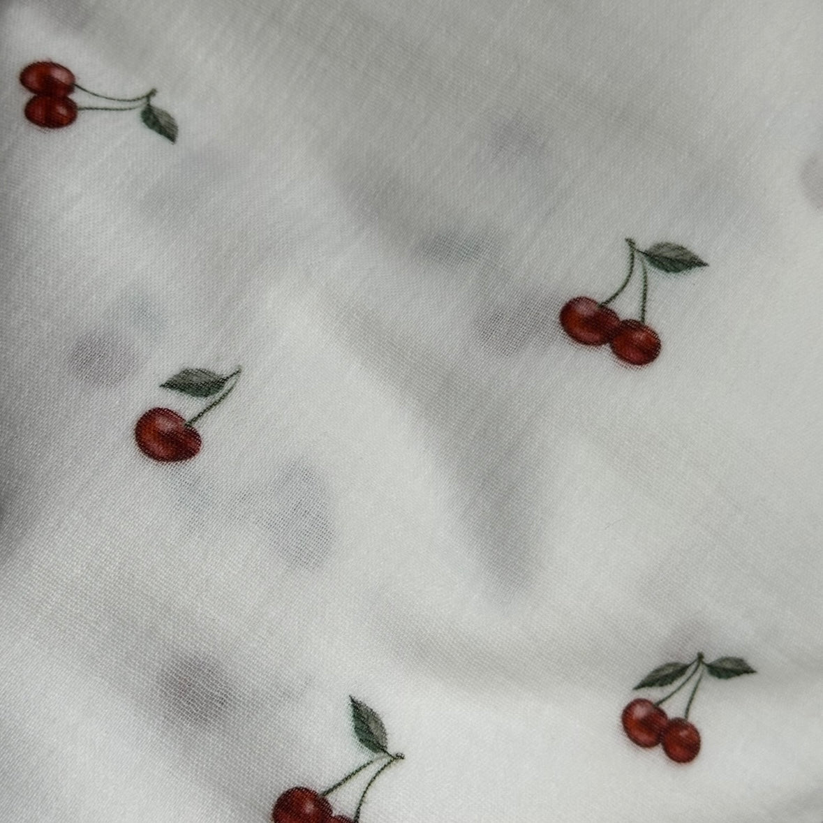 Dreieckstuch "Cherry", Musselin
