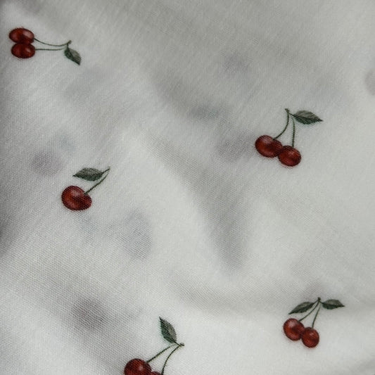 Dreieckstuch "Cherry", Musselin