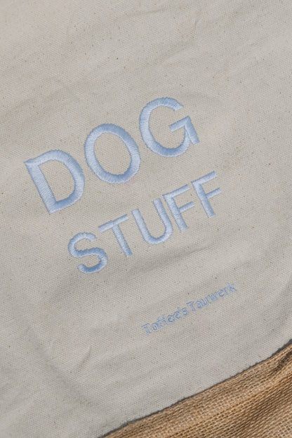 Jute Tasche, bestickt