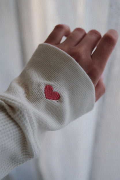 Langarm T-Shirt "with love, always"