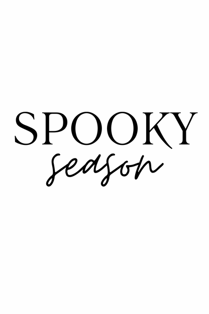 SPOOKY SEASON